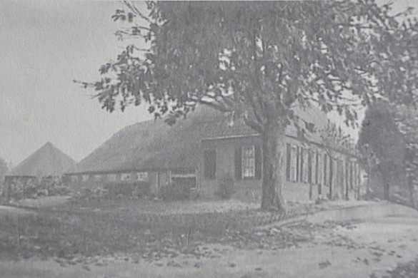 Eén van de huizen op 'de Boxem