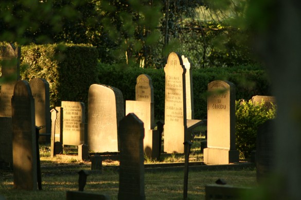 Een begraafplaats ergens in Nederland